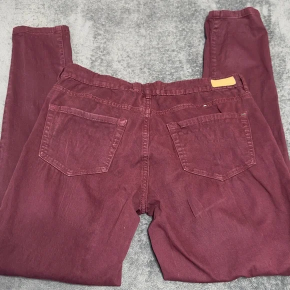 Garage Wine-Colored Skinny Jeans - Picture 4 of 11
